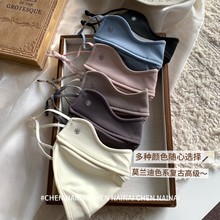 秋冬季口罩加绒加厚保暖面部防冻立体透气防风防寒骑行面罩显脸小