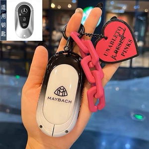 Suitable for Mercedes-Benz Maybach Key Cover G63/Gls New S-Class S480 Car S600 Bag S580 Buckle S560 Shell S450