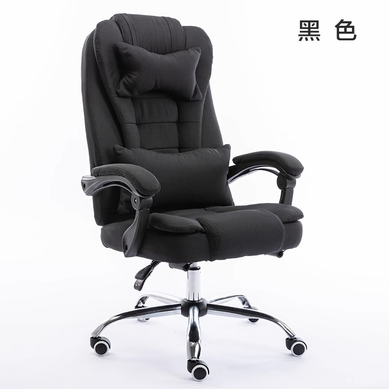 Silla de oficina silla de computadora ergonómica reclinable respaldo para el hogar asiento de dormitorio sofá de deportes electrónicos silla de jefe de cuero image 10