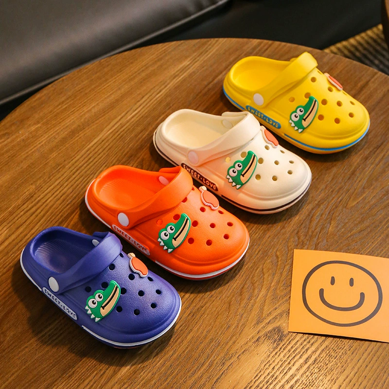 Новая обувь EVA пещера летом дышащая полая садовая обувь для родителей и детей