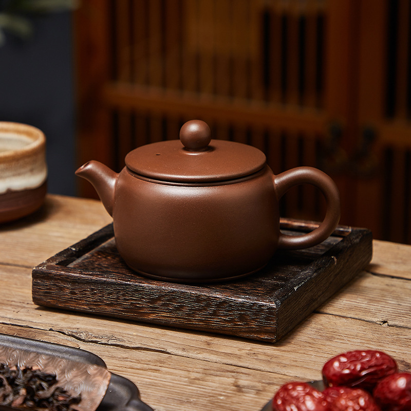 紫砂壶一件代发；小汉瓦壶茶壶茶具手工小容量功夫泡茶壶大口壶