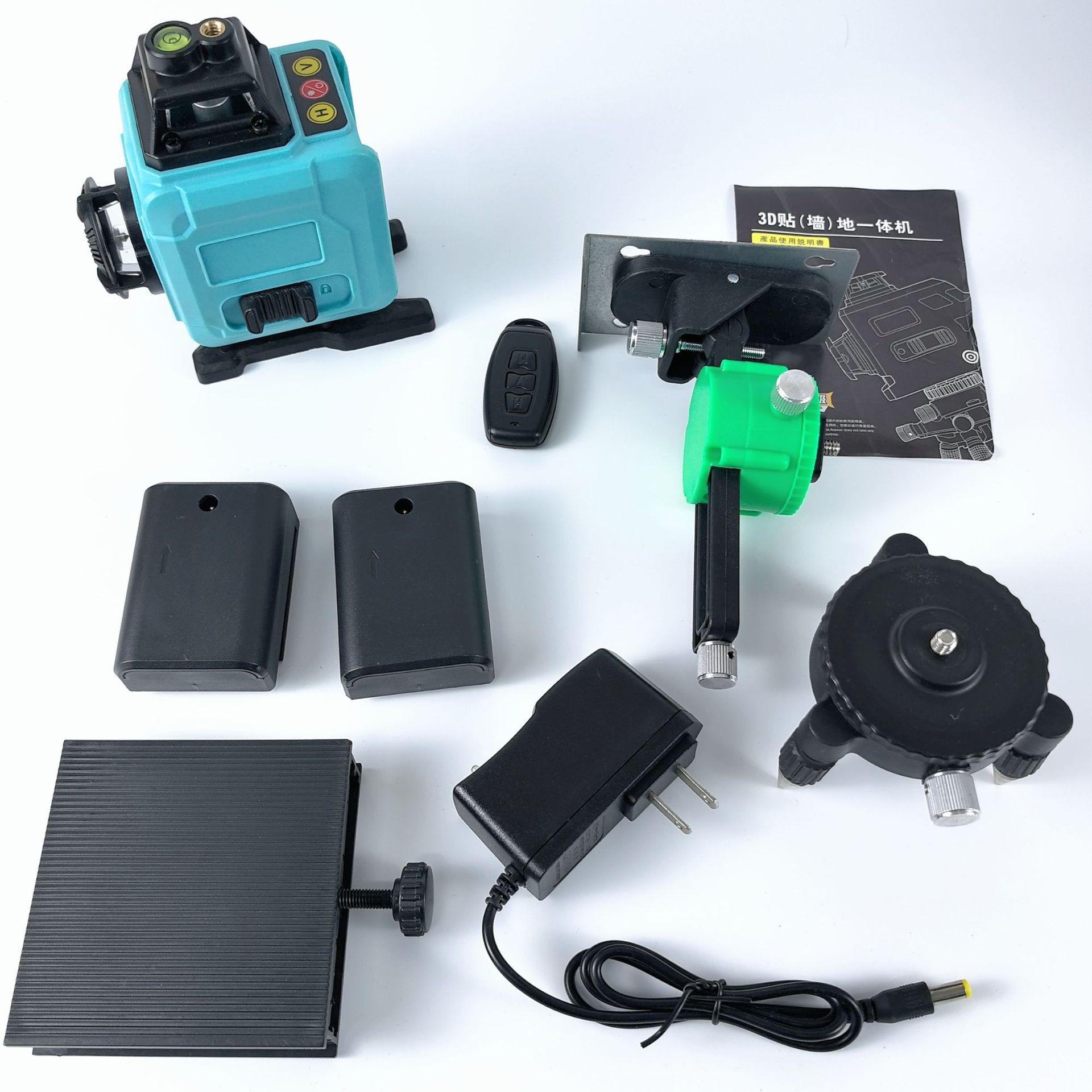 外贸16线红外线水平仪高精度强光细线室外专用强光绿光激光平水仪