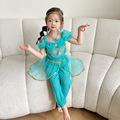拉丁神灯万圣节cos女童茉莉公主套装小女孩舞蹈服装幼儿园演出服