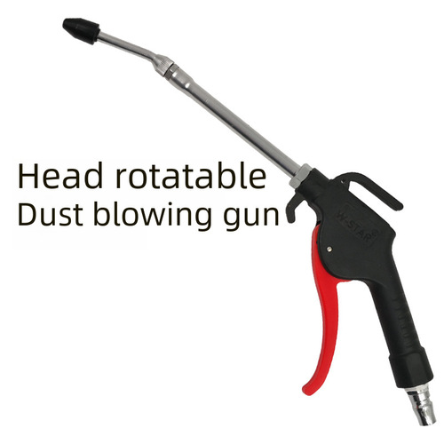 High pressure dust blowing gun blowing soot blowing gun blowing gun air pump spray gun extended grab pneumatic tools dust gun wholesale