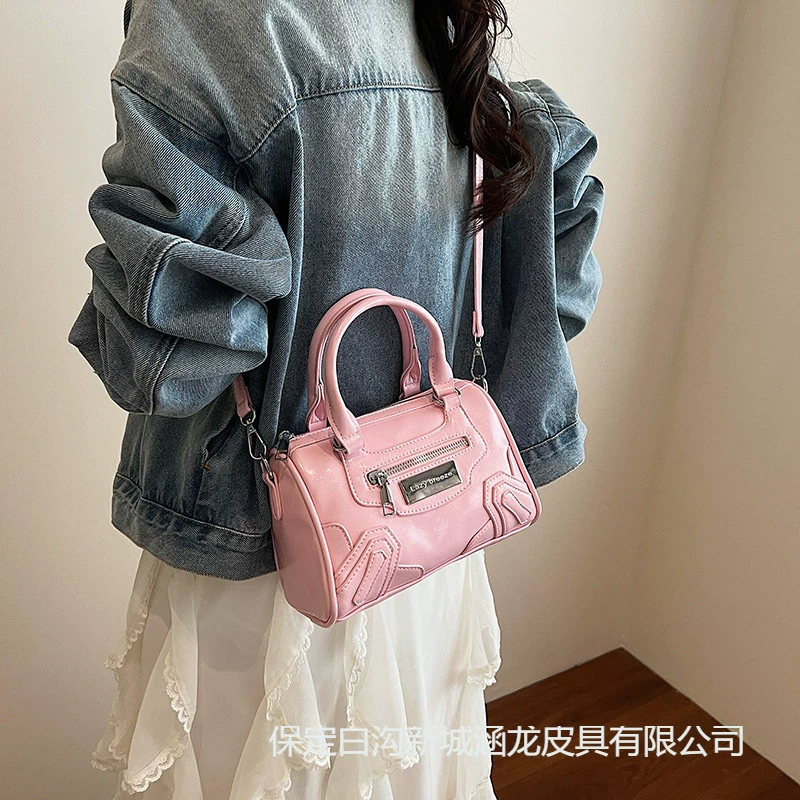 Handheld small bag, shoulder bag, summer one-shoulder bag, high-end