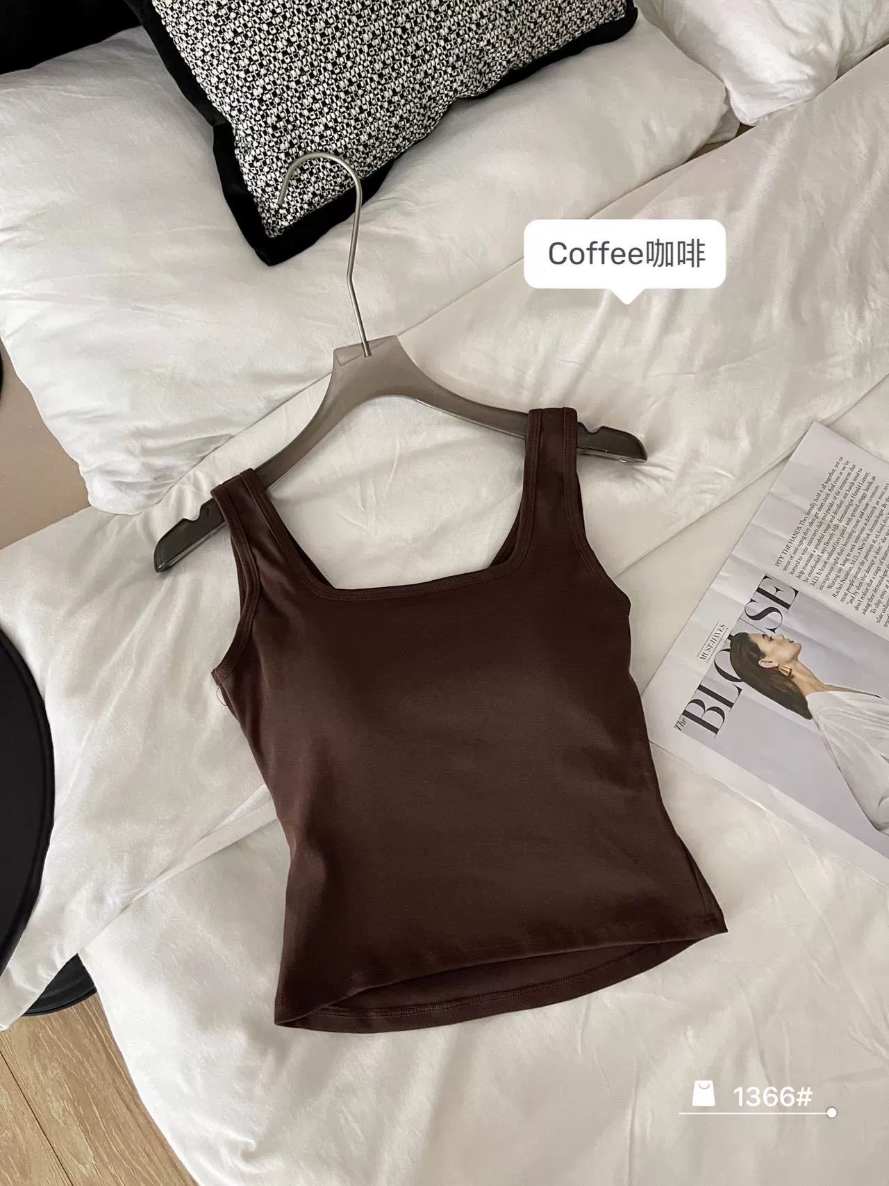 Хлопковый бюстгальтер? Wait that seems wrong. The input: "Cotton brace, comfortable tank top". Could be incorrect. Probably
