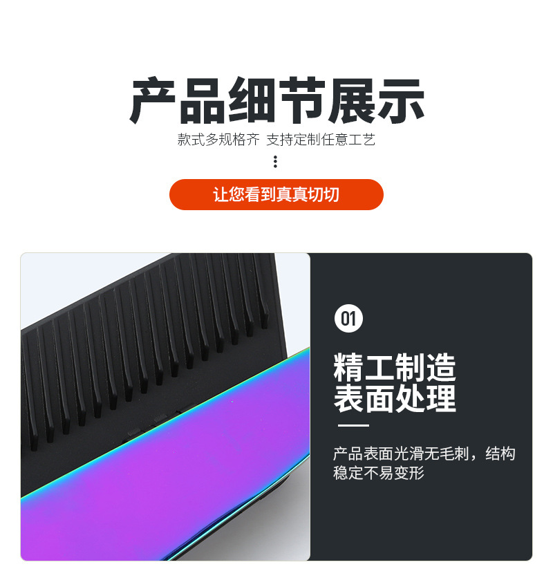 Cross-Border Motorcycle Rearview Mirror Scooter Maverick No. 9 Fixed Wing Rearview Mirror Universal Aluminum Alloy Reversing Mirror
