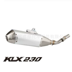 Motosiklet səsboğucu orta hissəsi KLX230 KLX230L KLX230R paslanmayan polad
