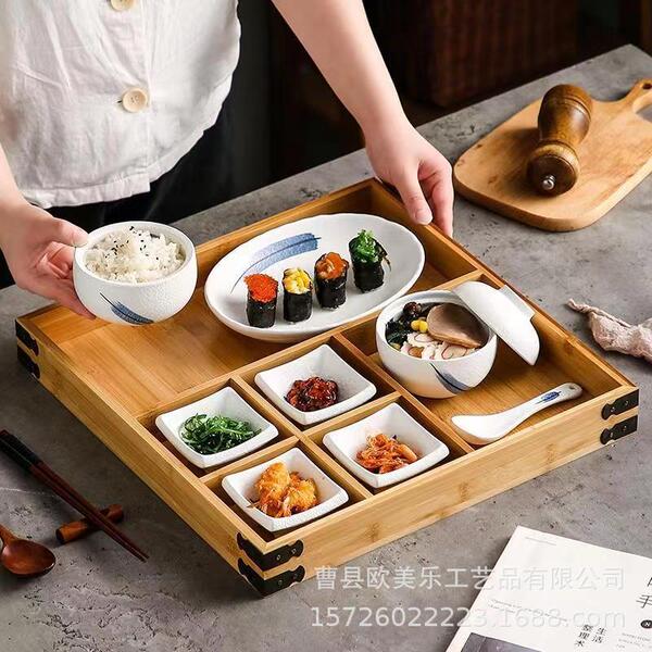 Japanese -style homestay breakfast tray confinement club