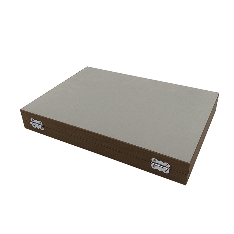 1728g Weight Jewelry Boxes Classification 1 Piece Quantity Holiday, Daily, Selfie Occasion Wood Material Solid Color Pattern Business Style 1 Piece Wood Business Holiday Daily Selfie Solid Color Jewelry Boxes 16