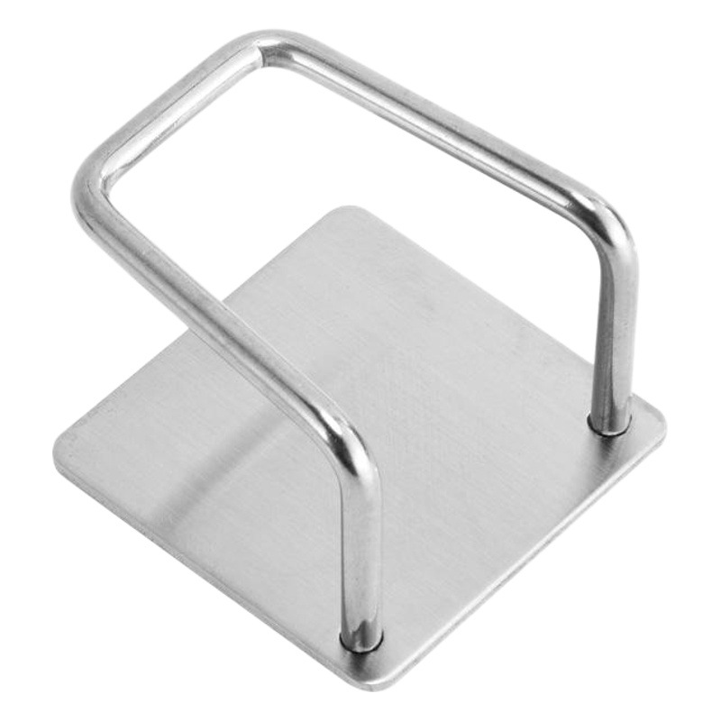 304 Stainless Steel Sponge Rack Kitchen Punch-Free Pool Steel Wire Ball Cloth Sponge Drain Storage Rack