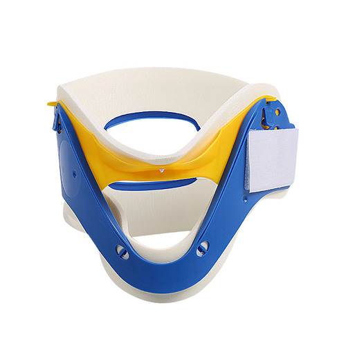 Cross-border size adjustable protection cervical spine immobilizer emergency neck brace sports protective gear four-in-one neck brace