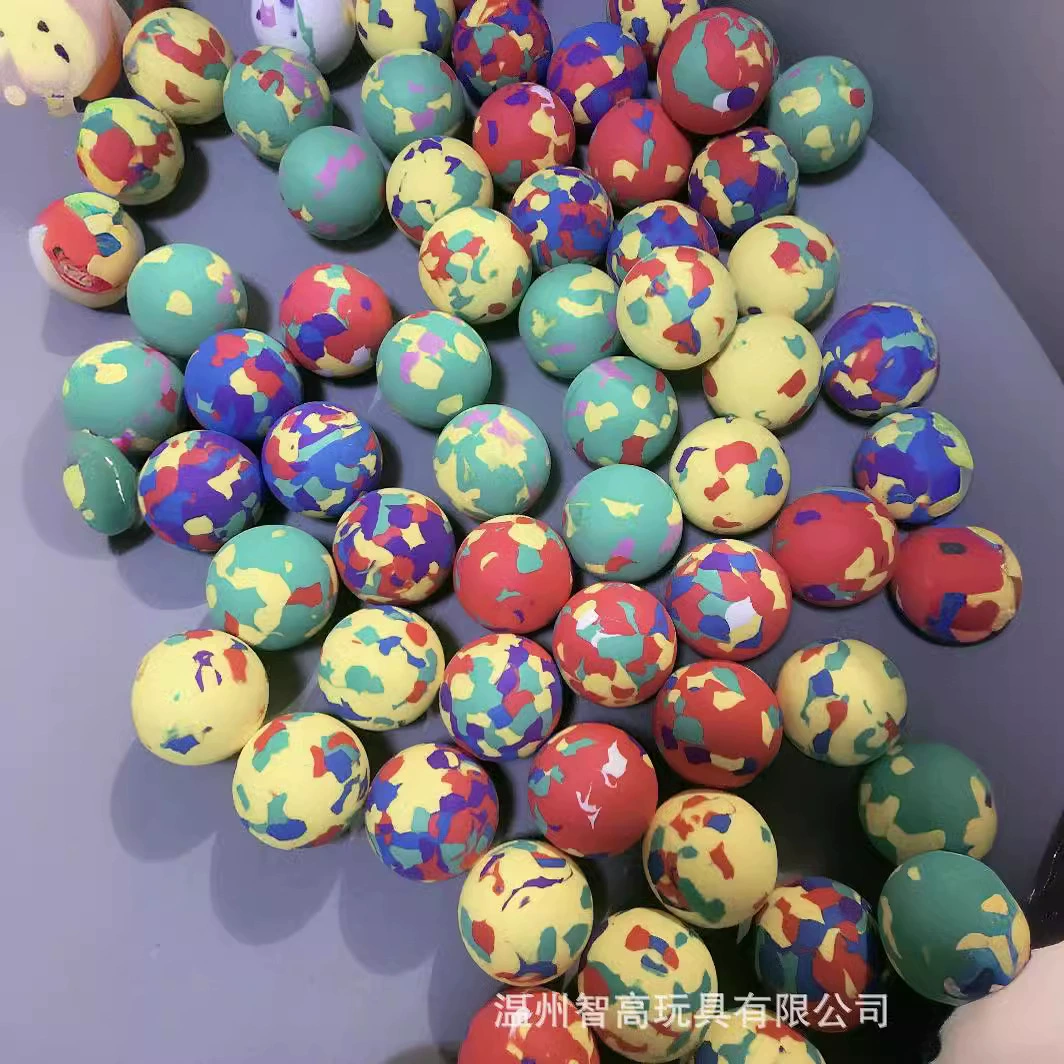 Sponge bouncy ball, bullet, toy