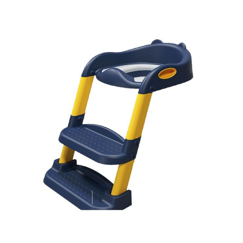 Inodoro infantil asiento tipo escalera auxiliar para bebés masculinos y femeninos escalera plegable para niños pequeños asiento infantil