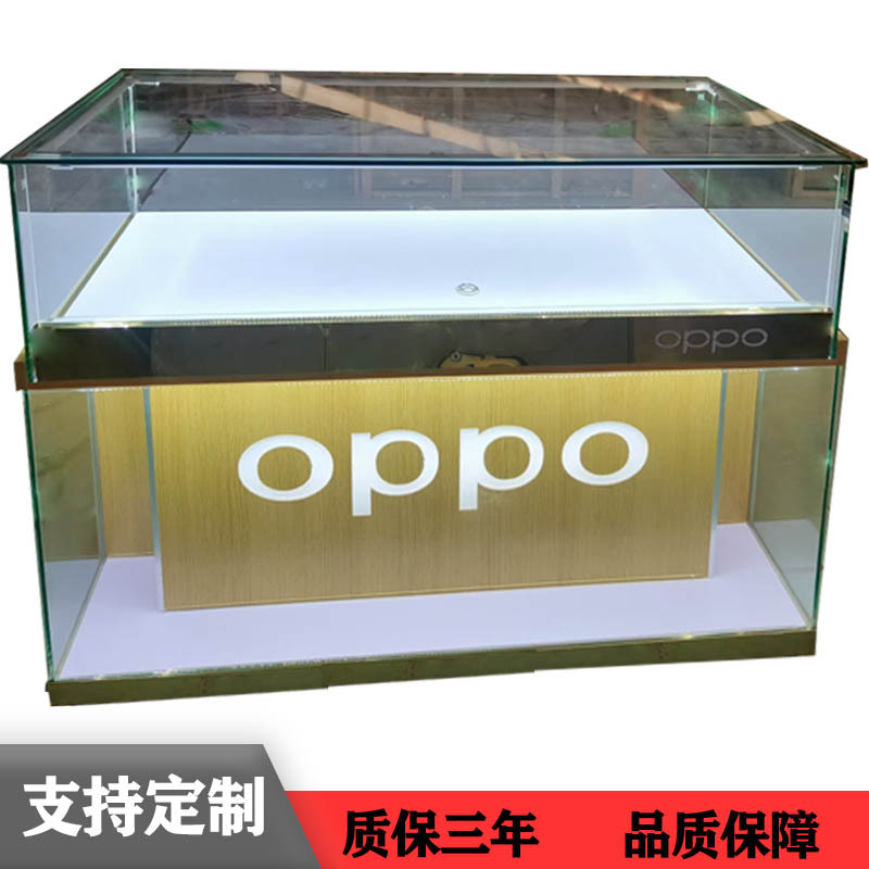 新款手机展柜华为OPPOvivo展示柜台靠墙前开多功能陈列柜
