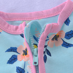 One-piece baby clothing for summer, long-sleeved baby crawling suit, double-layer cotton premium outfit, cotton baby onesie