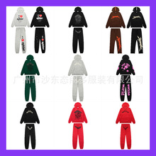 2026�¿���ʽ�߽�sp5der����zip up hoodie��ʿins������ñ��Ů