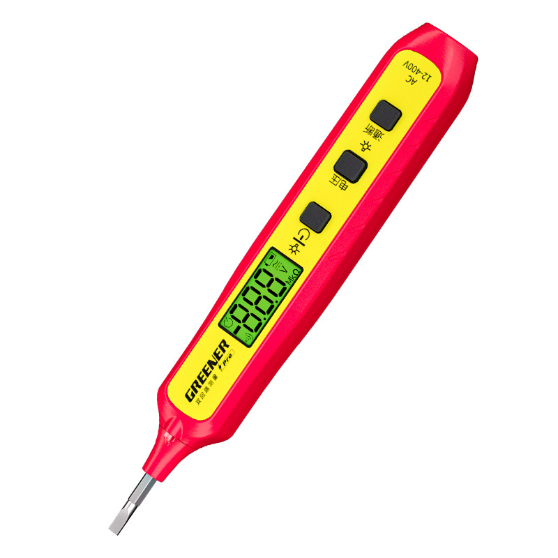 Nuevo tipo de pluma de prueba inteligente de fugas de electricidad multifuncional de inducción doméstica pluma de prueba de electricidad especial para electricistas
