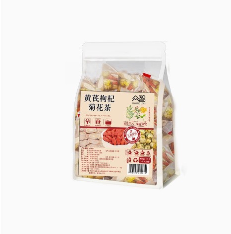 Zhongzhi 三角バッグ 25 パック/バッグ桃ウーロン茶四神スープ雪梨茶竹杖草根ジャスミン緑茶ドロップシッピング