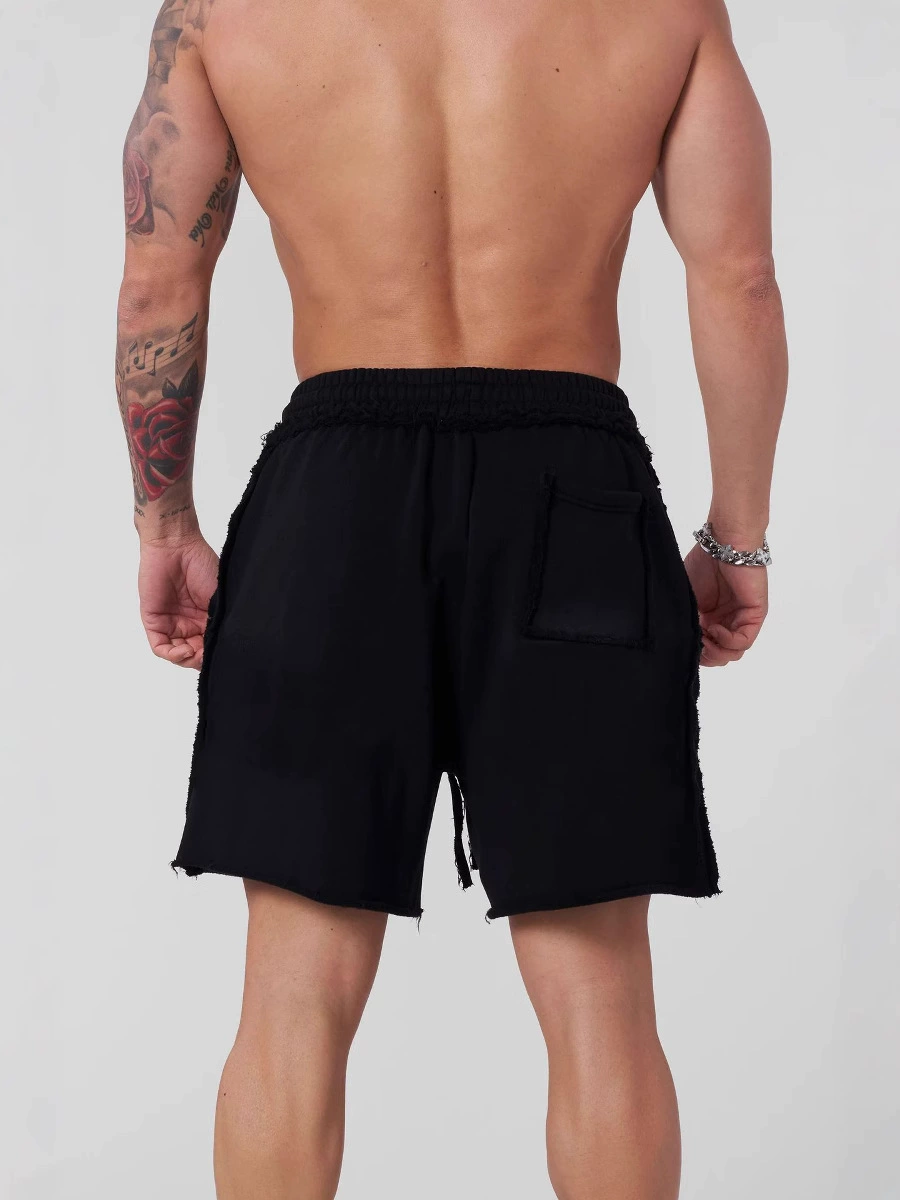 Спортивные шорты мужские, стиль Американский, шорты для зала, 2–2XL, эластичный пояс и шнурок