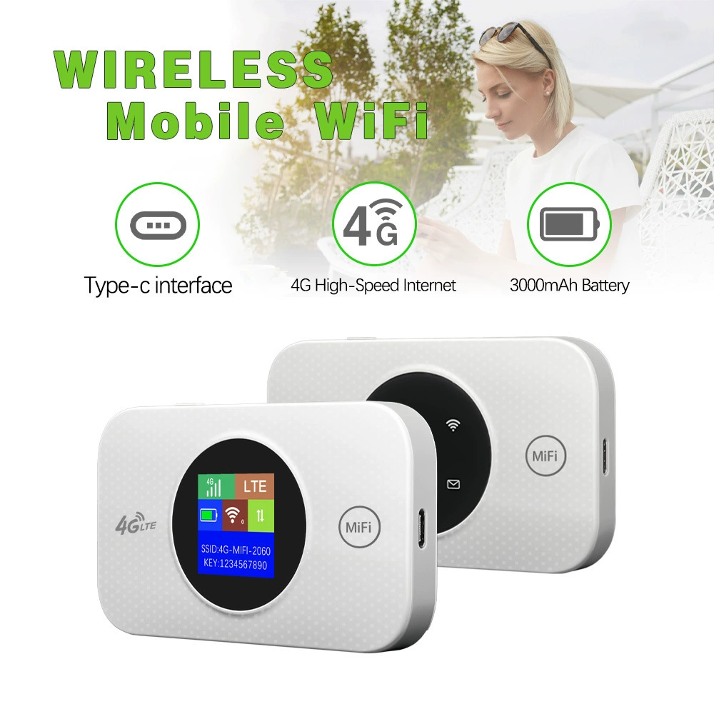 4G портативный Wi-Fi роутер, беспроводной переносной автомобильный роутер, поддержка SIM-карты, MIFI