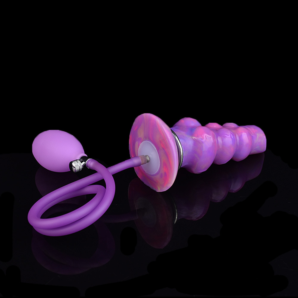 Colorido luminoso en forma de dispositivo de puesta de huevos vagina femenina incubación huevo puesta de silicona luminoso backroom plug masturbación juguetes sexuales