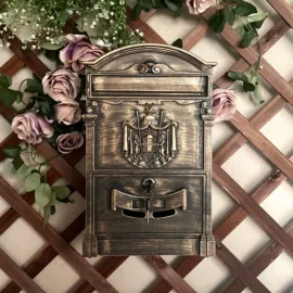 邮箱/邮筒;金属工艺品;信报箱