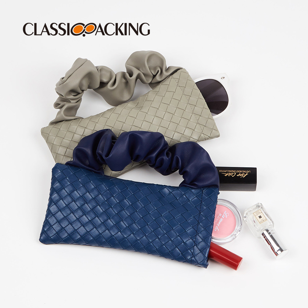 Fábrica al por mayor gafas bolsa moderna simple portátil gafas de sol bolsa original tejido diseño gafas bolsa de almacenamiento