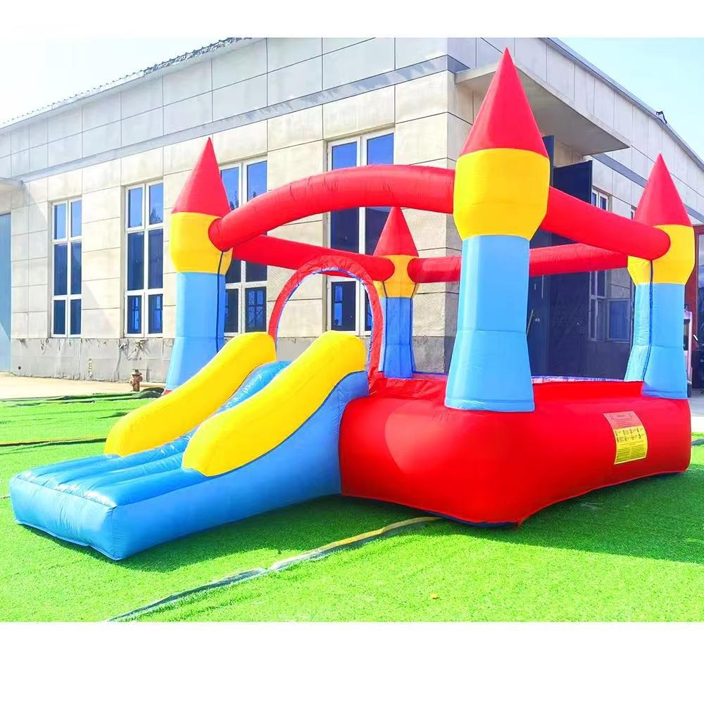 Oxford inflatable castillo interior y exterior jumping cama traviesos parque infantil equipos de juegos deslizantes agarrar muñeca máquina