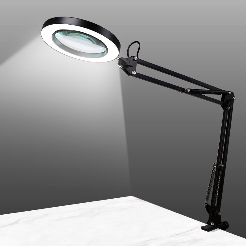 Clip table lamp machine tool maintenance work usb eye protection dimming Tattoo Beauty nail art eyelash magnifying glass LED table lamp Clip table lamp machine tool maintenance work usb eye protection dimming Tattoo Beauty nail art eyelash magnifying glass LED table lamp