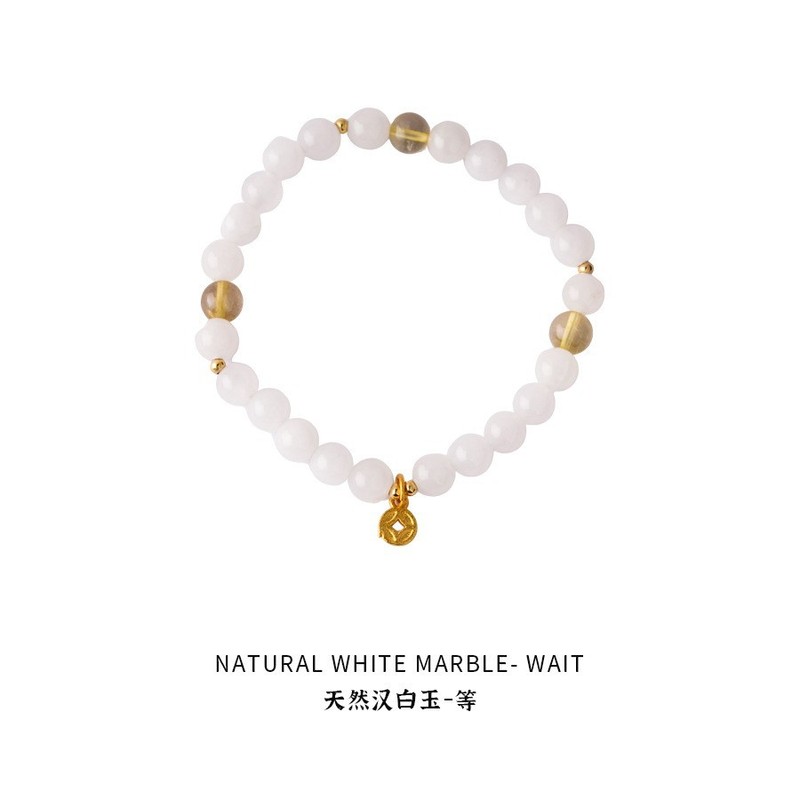 晗珞~优化水晶锆石水滴吊坠手链简约甜美百搭手串时尚轻奢手饰女|undefined