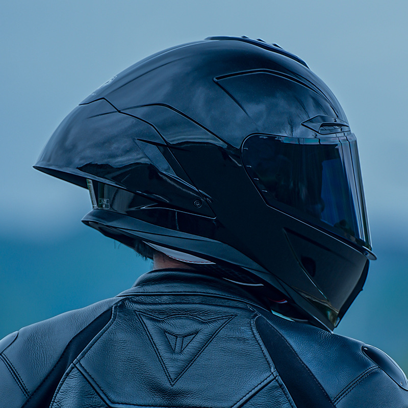 Motuoche Motorcycle Helmet Men's Bluetooth Double Lens Full Helmet (Auto Parts and Accessories) - m-need-to-pull-down-to-select-the-size-according-to-head-circumference