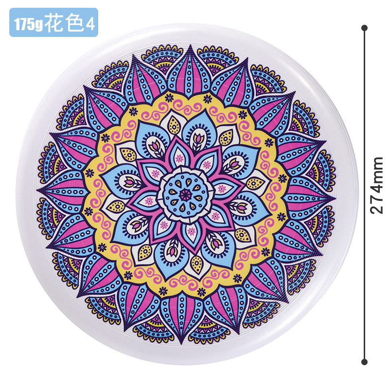 Aisenwer extremo Frisbee deporte mandala 175g profesional para adultos arena al aire libre competición de construcción de grupo plato volador