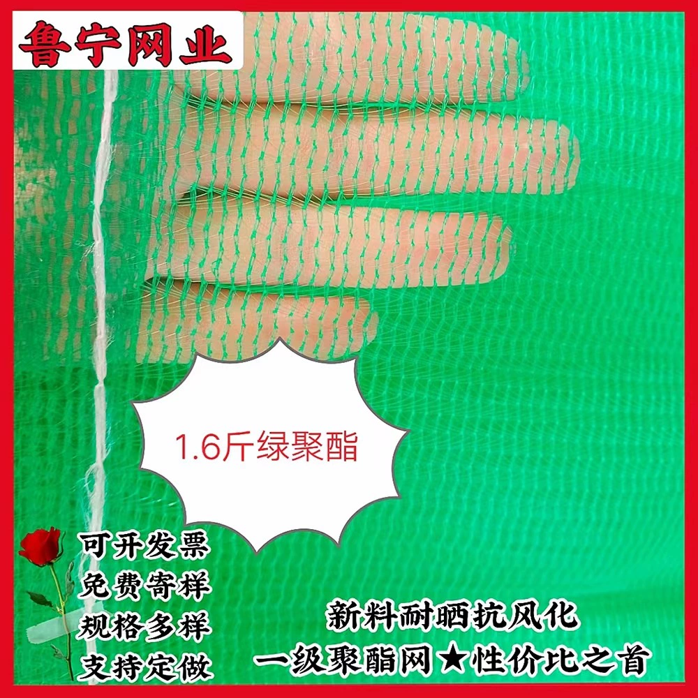 Прямые поставки с фабрики зеленый полиэстер защитная сетка крышка угольная сетка строительная площадка защитная сетка забор плотная сетка анти-солнце