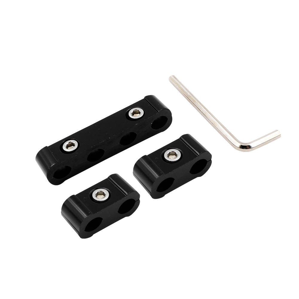 Car Modification Three-piece Spark Plug Wire Separator Fixed Set Three-piece Set Of Wire Clip Ignition Wire Separator Fixed Clip