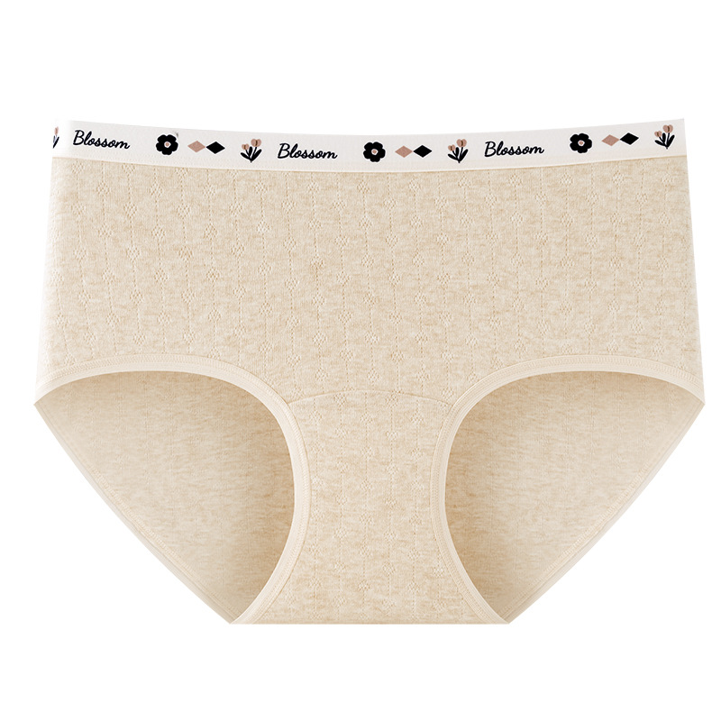 El algodón de clase A de grado médico de talla grande se puede usar hasta 200 kg de ropa interior de algodón puro grado 9A antibacteriano y ropa interior de mujer de entrepierna de algodón alargada