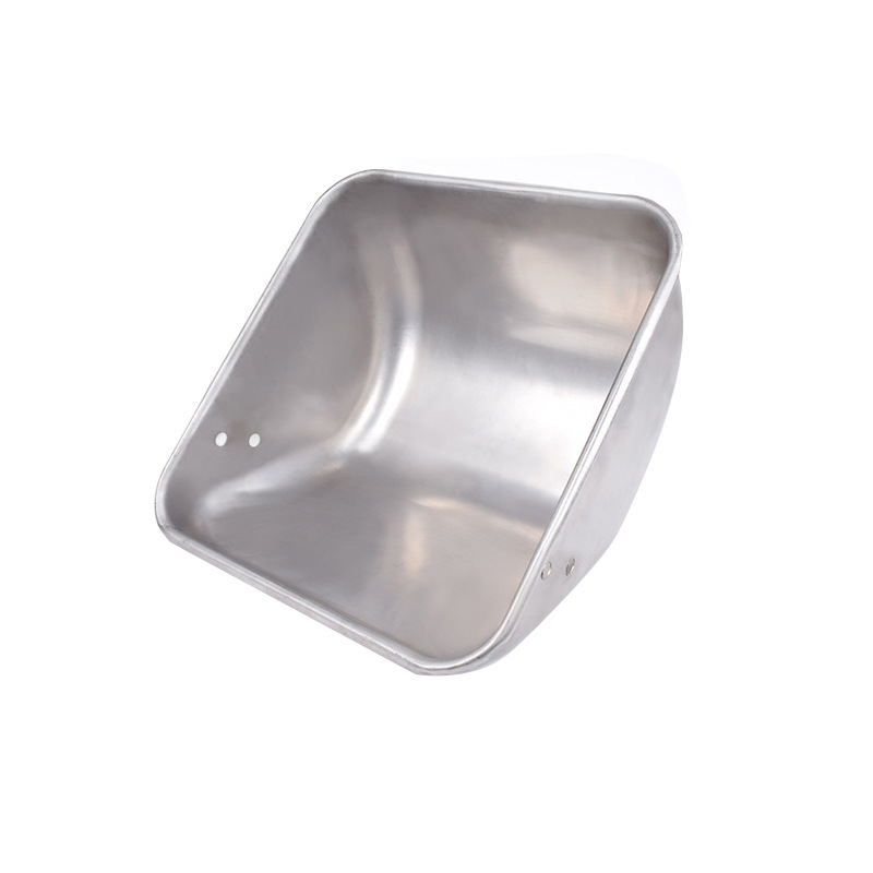 Sembrar a través de la cerda comedero de alimentación olla de alimentación de cama comedero Barra de posicionamiento de cerdo de acero inoxidable comedero de la cerda