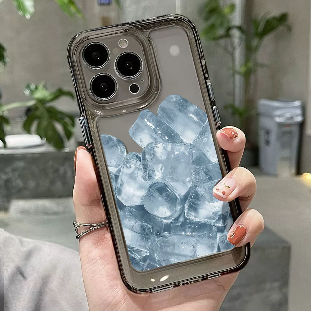 Яблоко, совместимые ледяные кубики, чехол для телефона, iPhone 16 Pro, iPhone 13, iphone