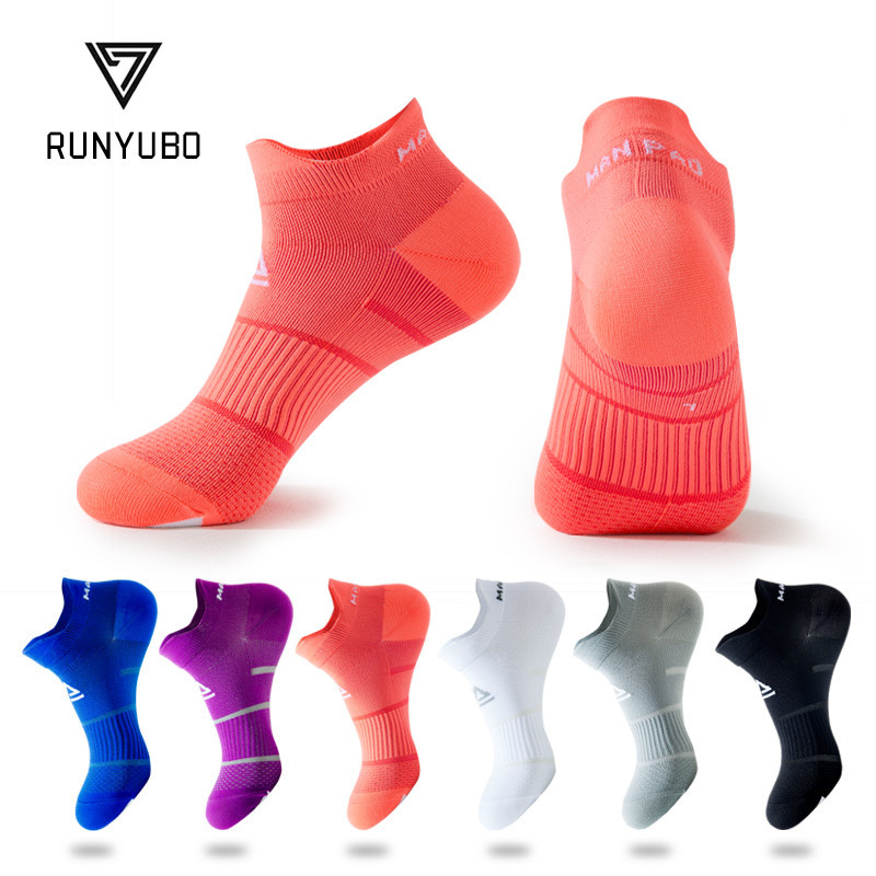 Professional Sports Socks Men's Running Socks Women's Quick Dry Shallow Mouth Breathable Fitness Socks Tide Socks Marathon Pressure Boat Socks Professional Sports Socks Men's Running Socks Women's Quick Dry Shallow Mouth Breathable Fitness Socks Tide Socks Marathon Pressure Boat Socks