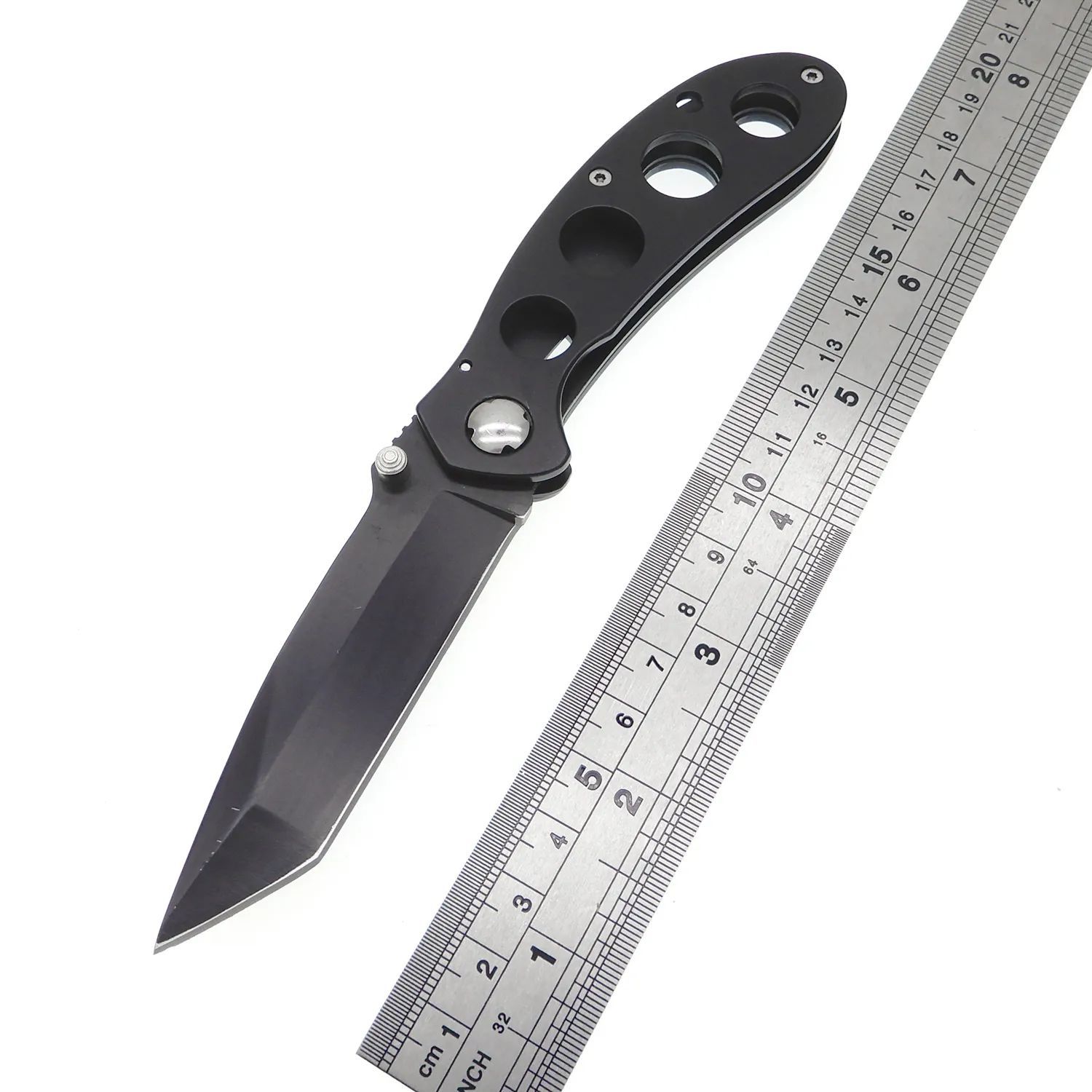 工厂直供跨境热销户外多功能刀铝合金刀柄不锈钢户外折刀丛林小刀