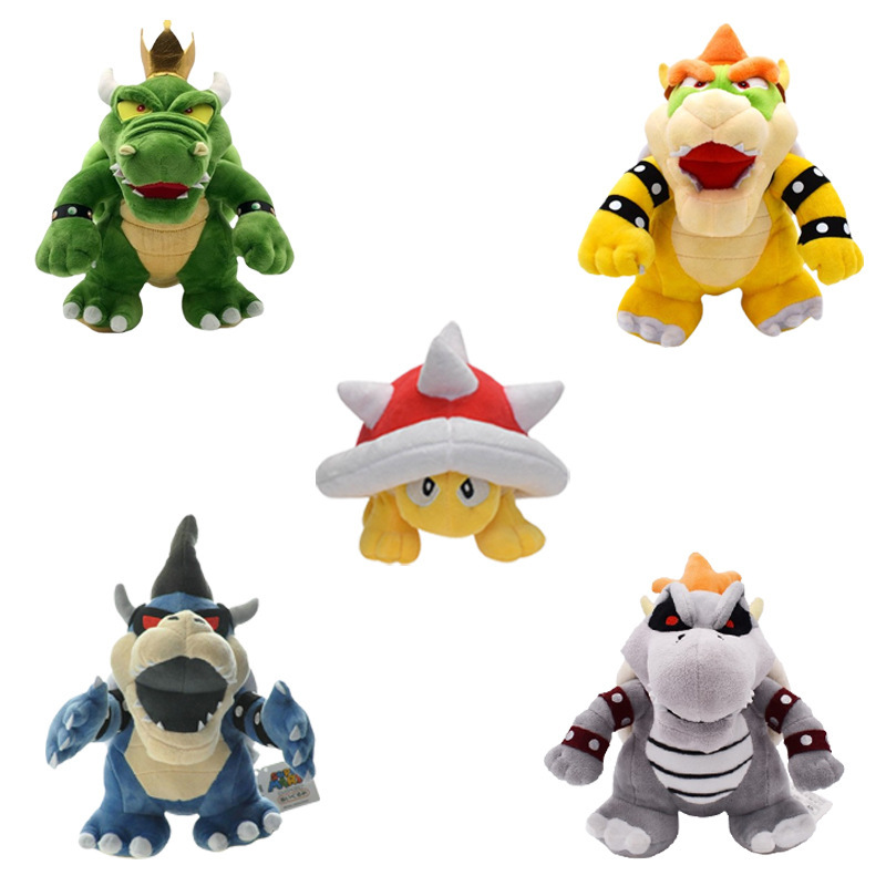 Super Mario yellow Kuba king Kuba large high quality Mario plush doll toy with tag