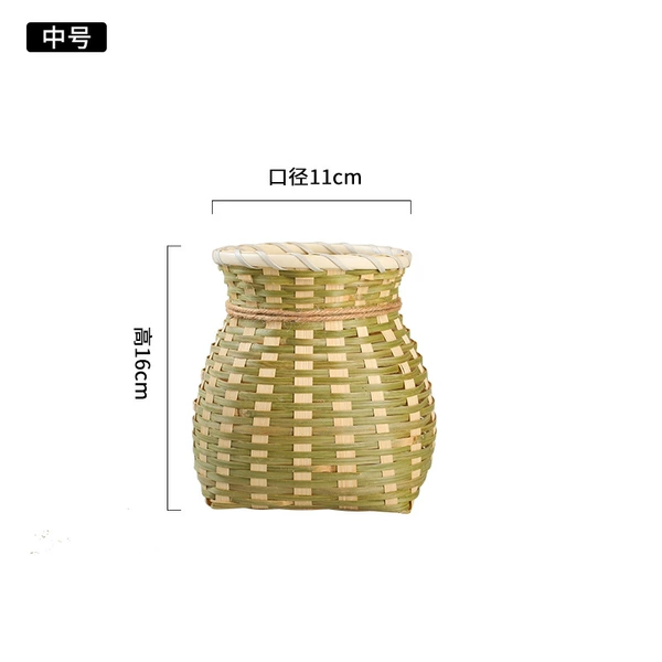 ❥♥❣❤Children's model-Bamboo-medium size (comes with rope) (not suitable for picking tea and catching fish)♥❤❣♥