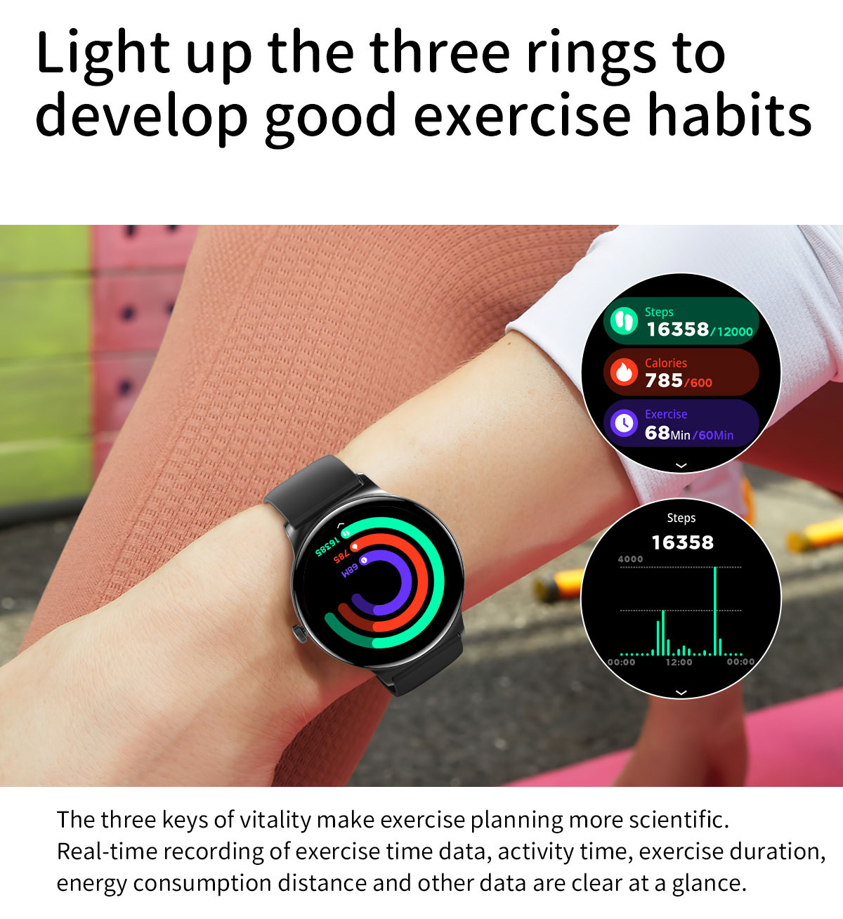 Smartwatch Pour Femme Avec Suivi De Santé Et Appel Bluetooth_voghion.com