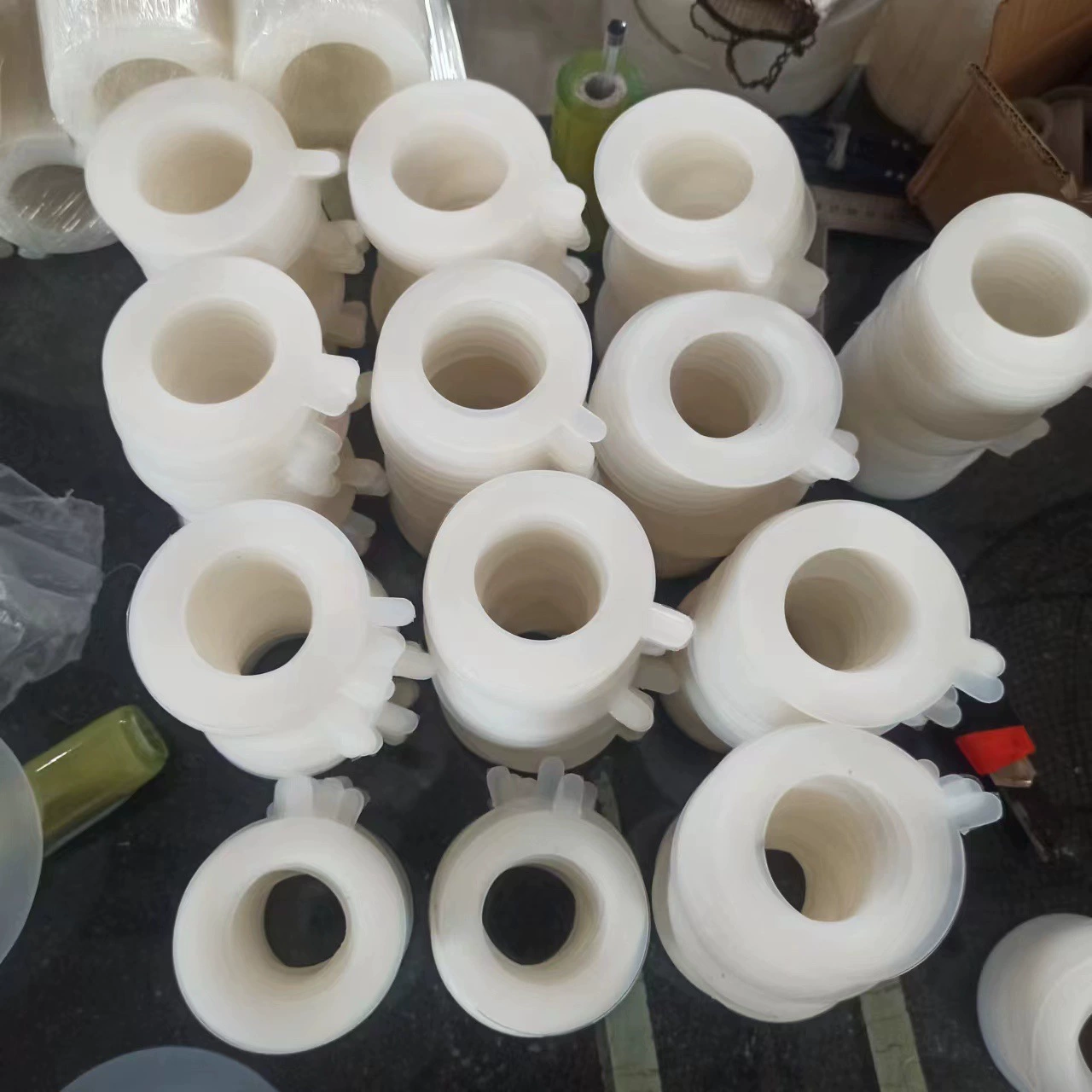 Белый силиконовый фланец коврик высокотемпературный силиконовый коврик силиконовый каучук фланец коврик на складе