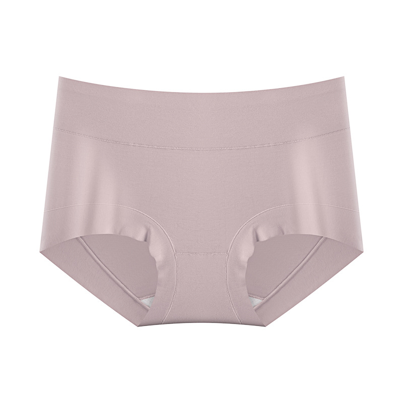Ropa interior de algodón de cintura alta de las nuevas mujeres 60 algodón peinado más tamaño algodón entrepierna antibacteriano vientre contracción cadera levantamiento escritos