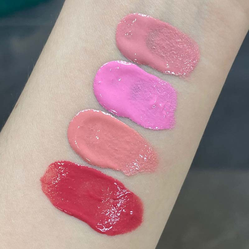 HERORANG Rubor líquido derretido de color rosa, maquillaje mate monocromático, mejora la tez, crema de colorete blanca para niñas tiernas coreanas