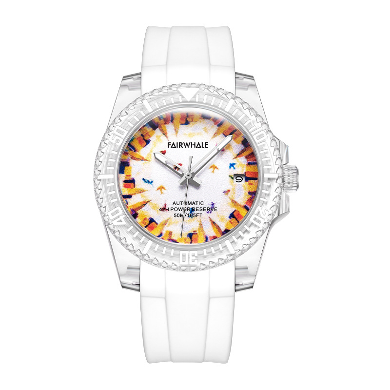 Douyin explosive Mark Huafei brand watch girls' new trend mechanical watch Versatile Internet celebrity women's watch