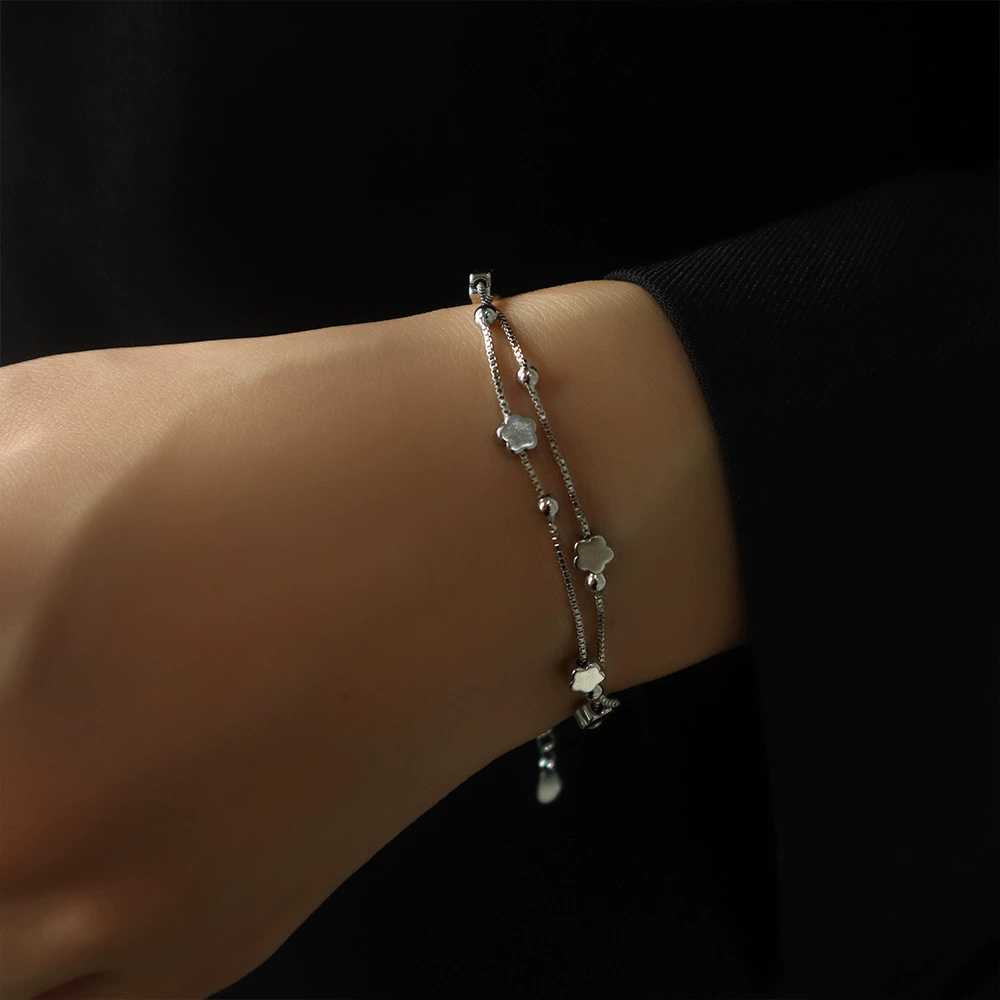 艺选 Round beads, beaded bracelet, high-quality style, flowered
