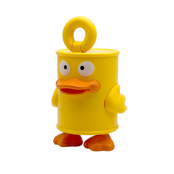 Doll play in water