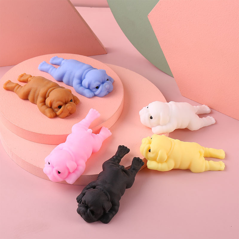 New simulation decompression artifact small milk dog vent toy TPR soft glue decompression trick rebound pinch music toy New simulation decompression artifact small milk dog vent toy TPR soft glue decompression trick rebound pinch music toy